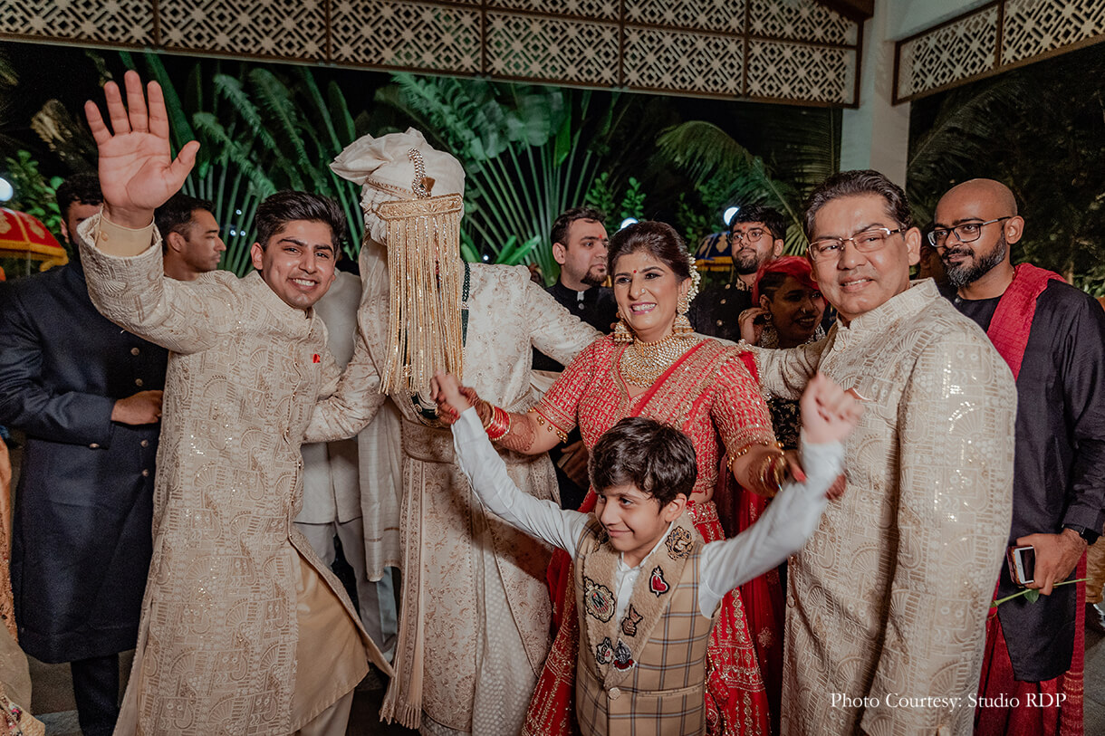 Khushi Gulati and Pulkit Mathur, The Westin Goa