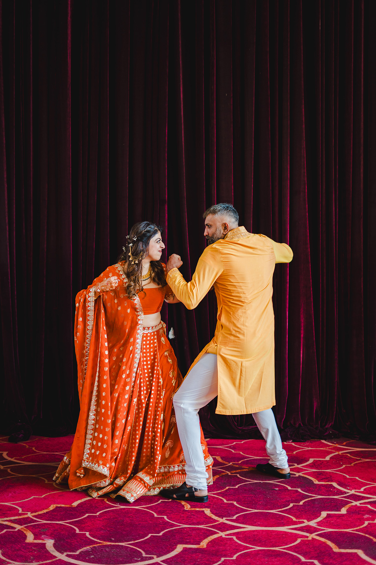 Khyati Mashru and Samkit Shah, JW Mariott, Juhu