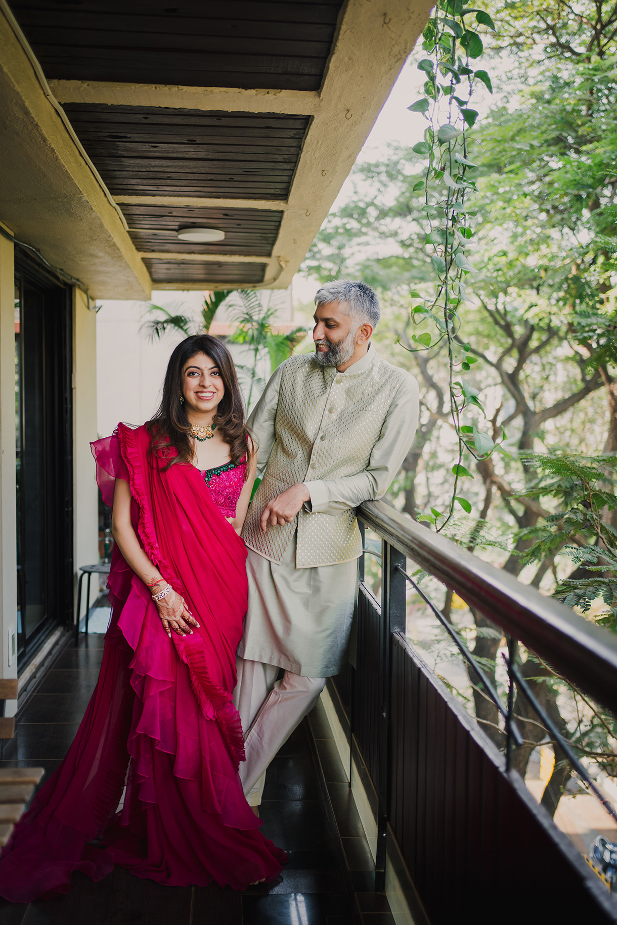 Khyati Mashru and Samkit Shah, JW Mariott, Juhu