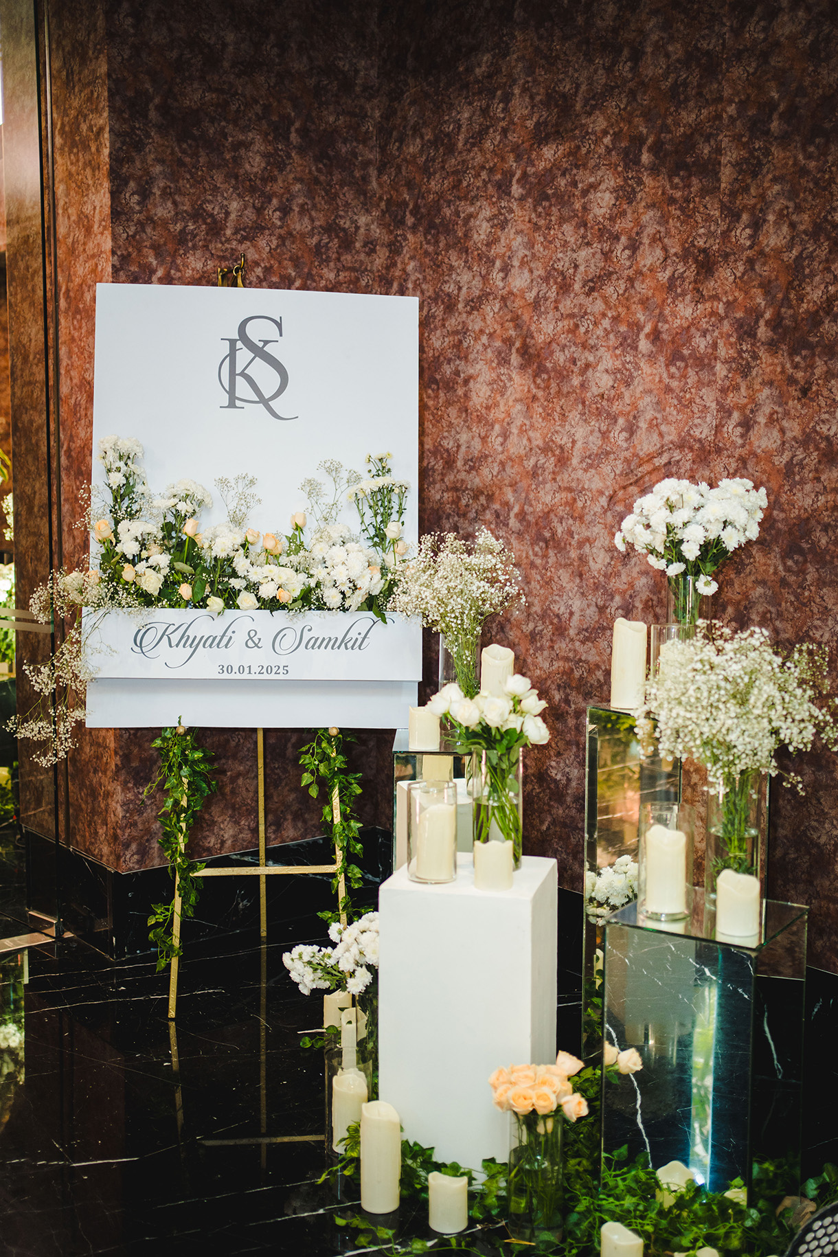 Khyati Mashru and Samkit Shah, JW Mariott, Juhu