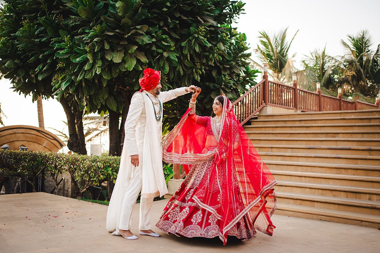 Khyati Mashru and Samkit Shah, JW Mariott, Juhu