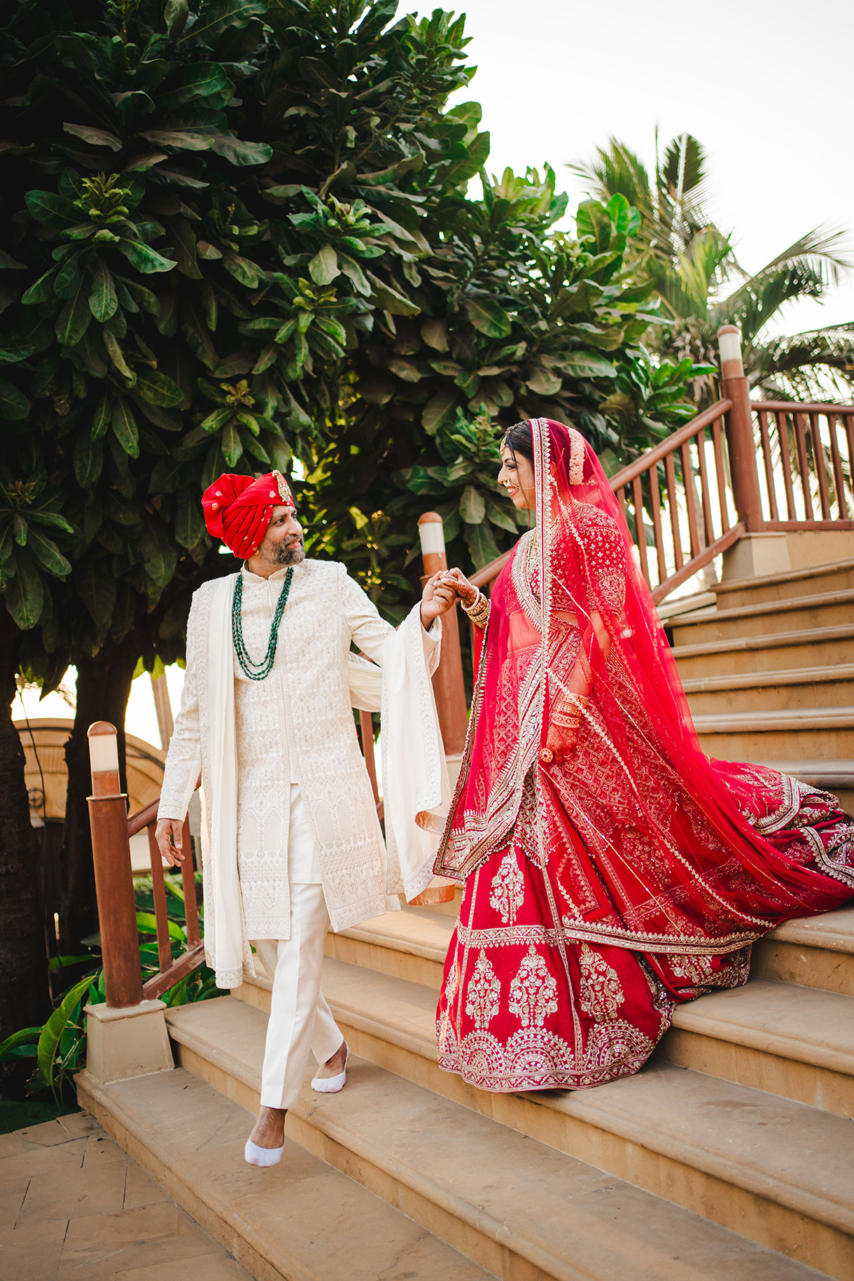 Khyati Mashru and Samkit Shah, JW Mariott, Juhu