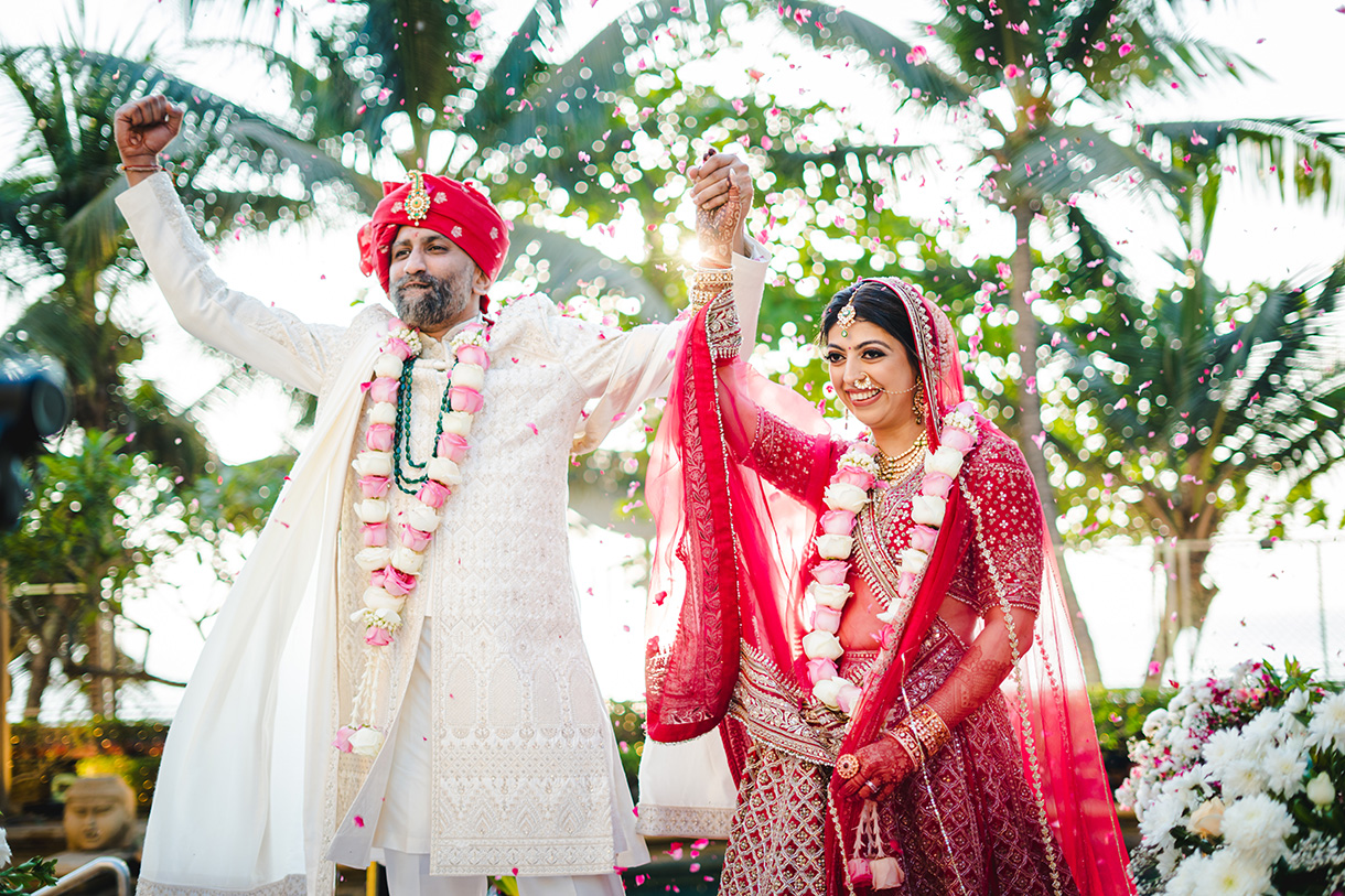 Khyati Mashru and Samkit Shah, JW Mariott, Juhu