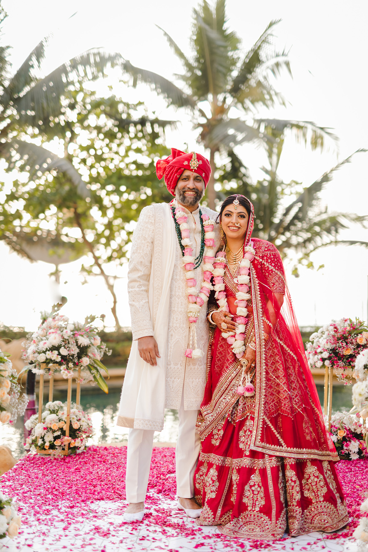 Khyati Mashru and Samkit Shah, JW Mariott, Juhu