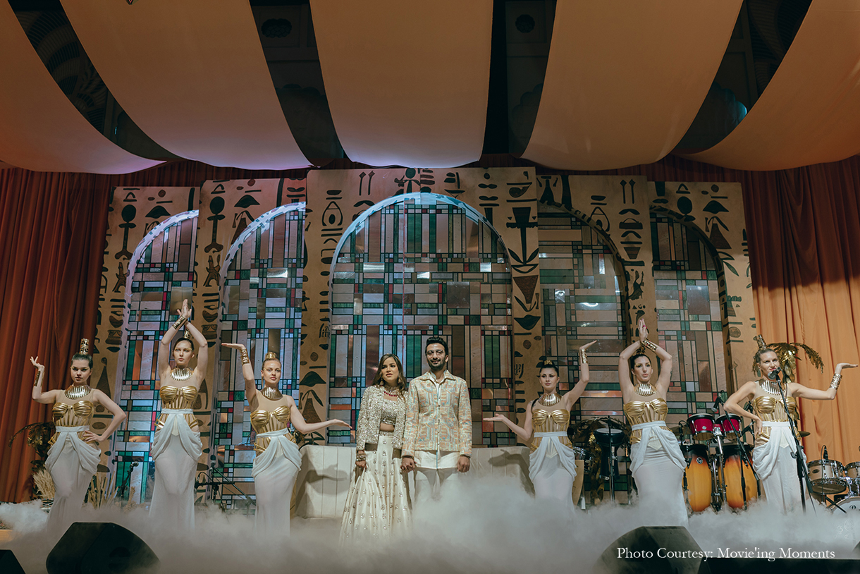 Kirtika Mishra and Ayush Shah, Jaipur