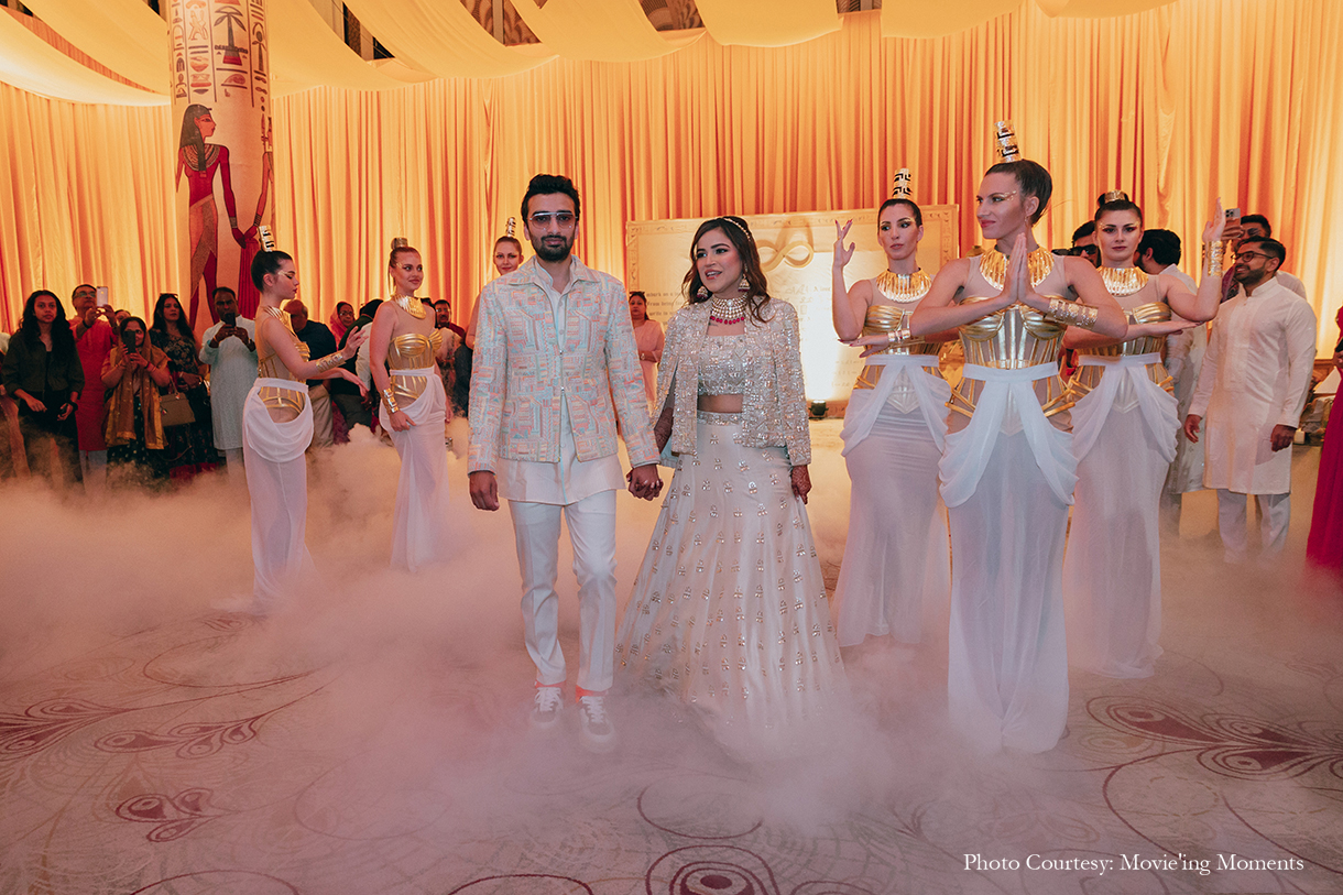 Kirtika Mishra and Ayush Shah, Jaipur