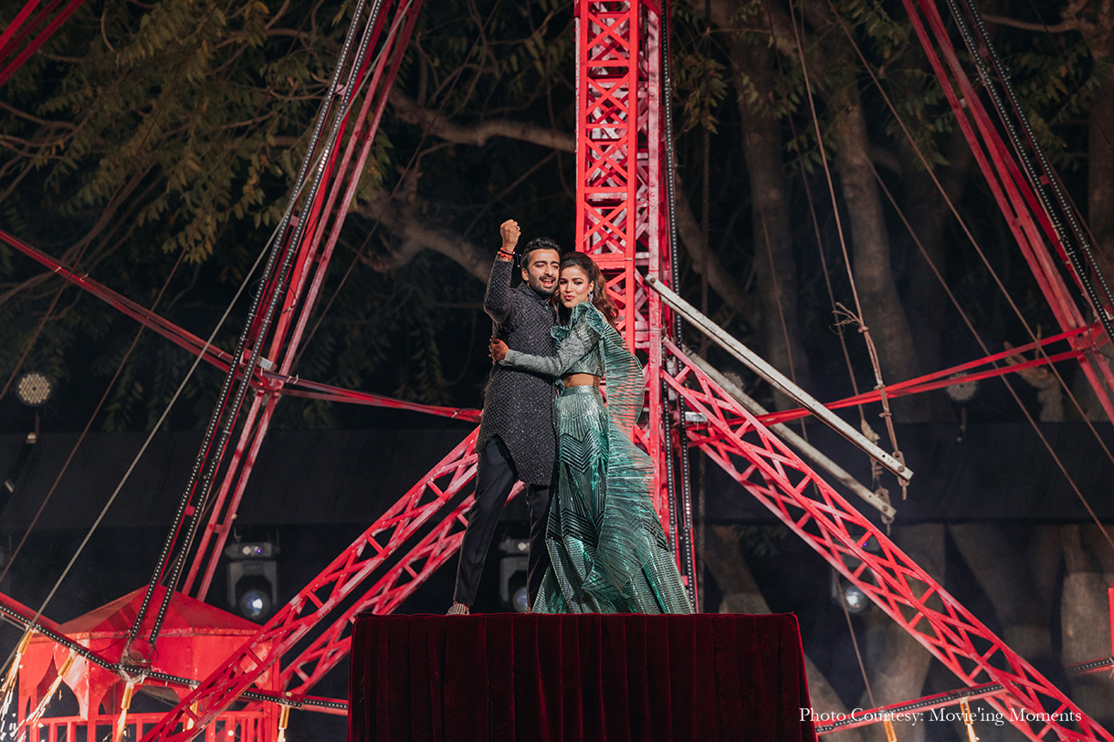 Kirtika Mishra and Ayush Shah, Jaipur