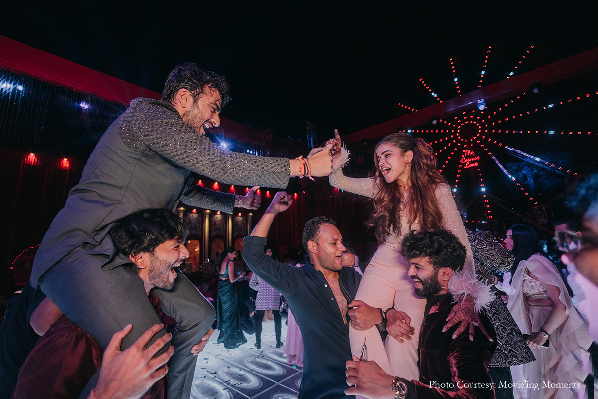 Kirtika Mishra and Ayush Shah, Jaipur