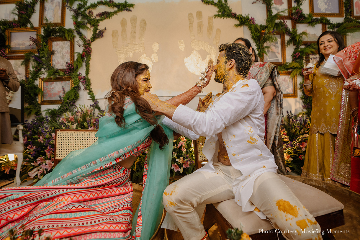 Kirtika Mishra and Ayush Shah, Jaipur