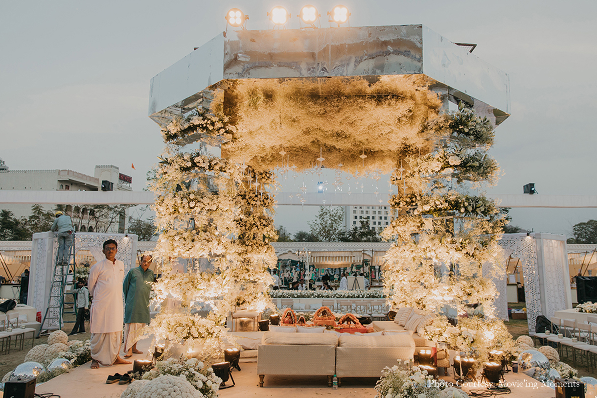 Kirtika Mishra and Ayush Shah, Jaipur