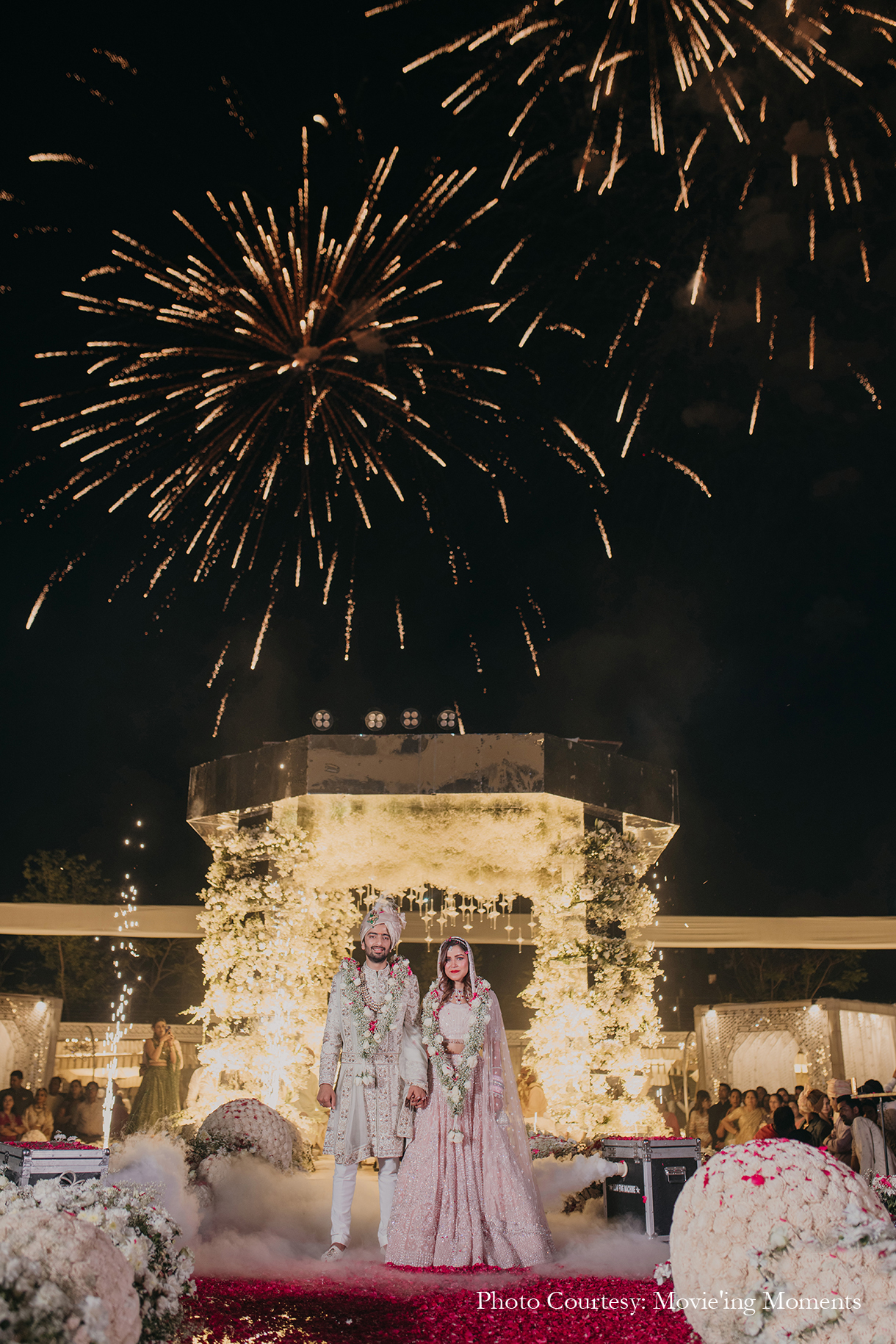 Kirtika Mishra and Ayush Shah, Jaipur