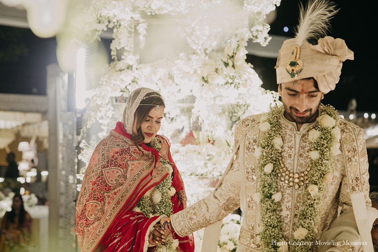 Kirtika Mishra and Ayush Shah, Jaipur