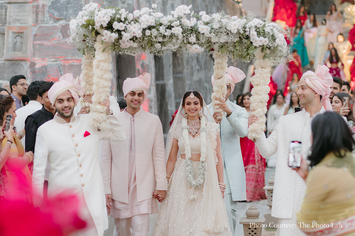 Krisha Bapna and Dhruv Parekh, Jaipur