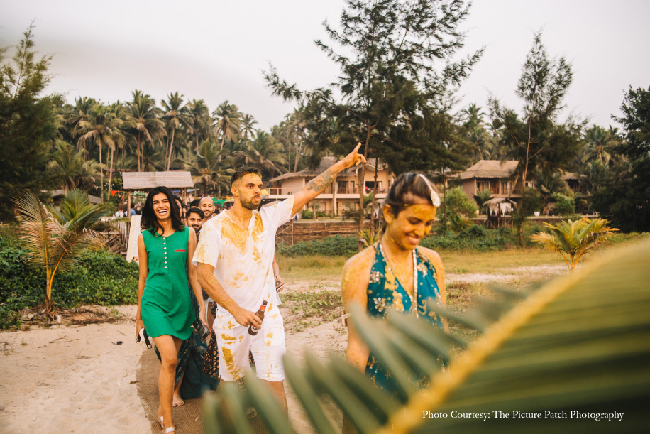 Robin and Lianne, Riva Beach Resort, Goa