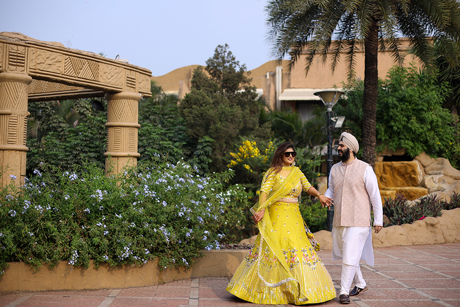 Mahima Sethi and Manjot Singh, The Corinthians Resort and Club Pune