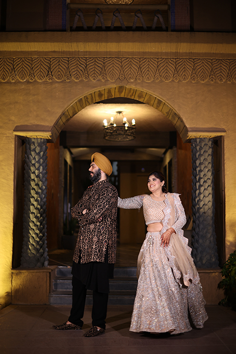 Mahima Sethi and Manjot Singh, The Corinthians Resort and Club Pune