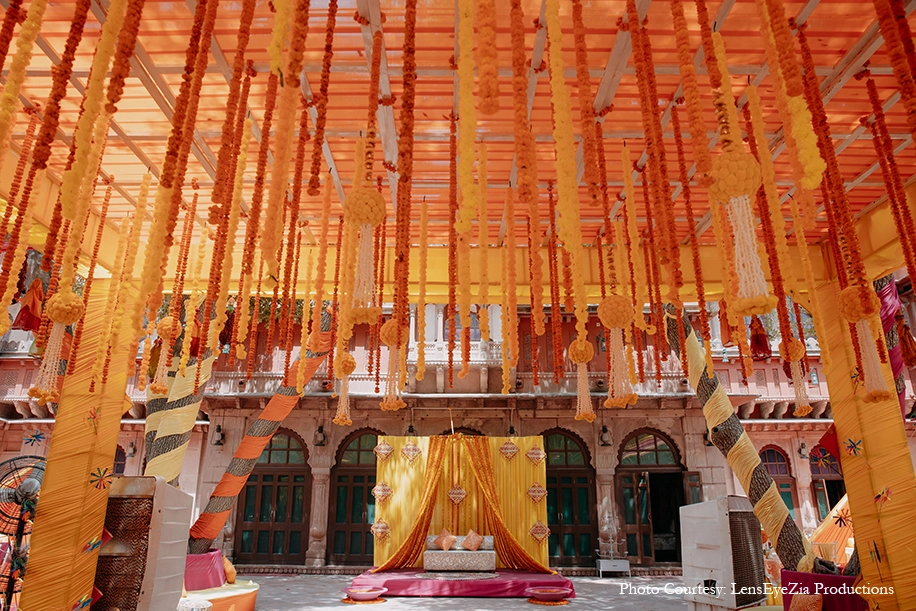 Mallika Nayar and Varun Kapoor, Gajner Palace, Rajasthan