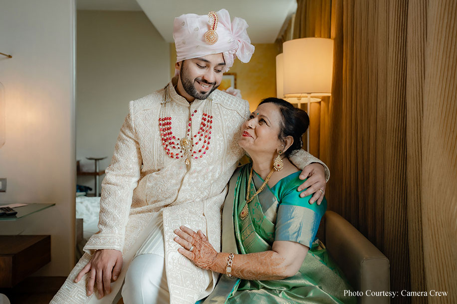 Monika Awathramani and Mihir Talreja, ITC Maratha, Mumbai