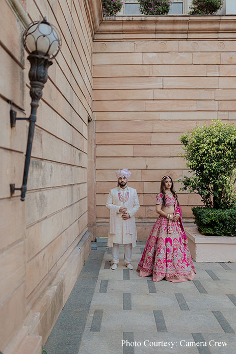 Monika Awathramani and Mihir Talreja, ITC Maratha, Mumbai