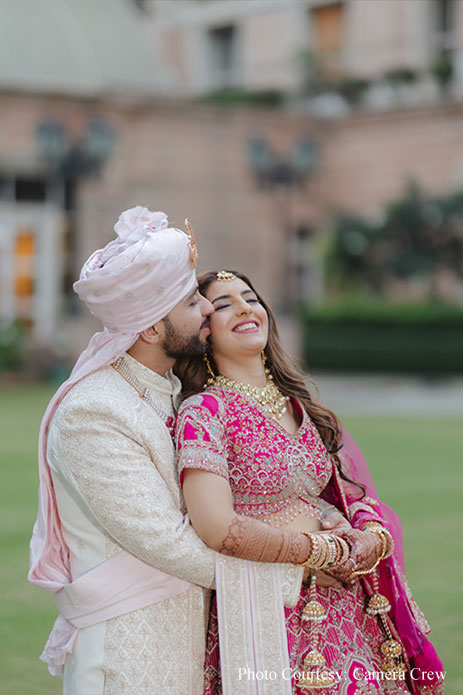 Monika Awathramani and Mihir Talreja, ITC Maratha, Mumbai