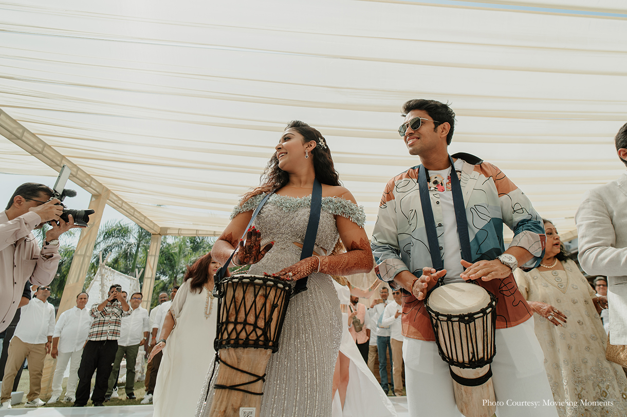 Natasha Doshi and Manan Shah, Karjat