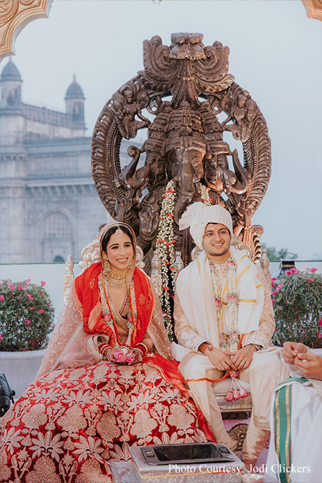 Nikhita Vanwari and Raunak Jhaveri, The Taj Mahal Palace, Mumbai