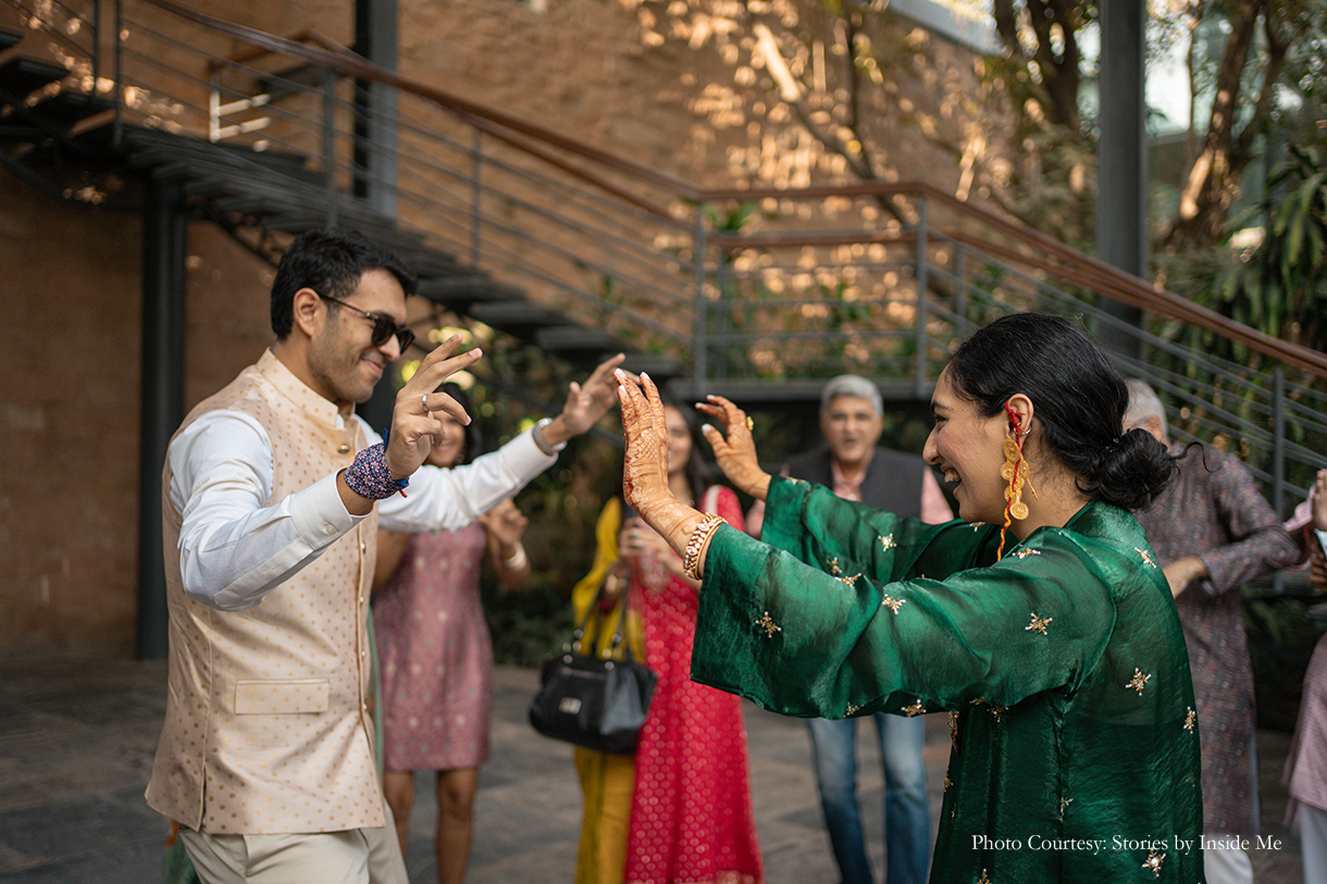 Nitya Pandit and Arnav Gupta, Gurgaon