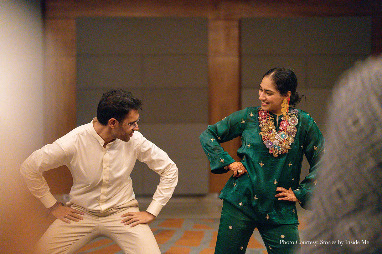 Nitya Pandit and Arnav Gupta, Gurgaon