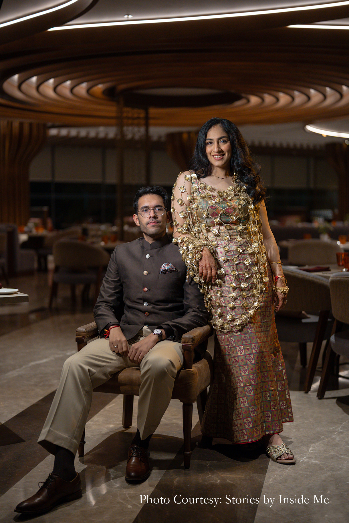 Nitya Pandit and Arnav Gupta, Gurgaon