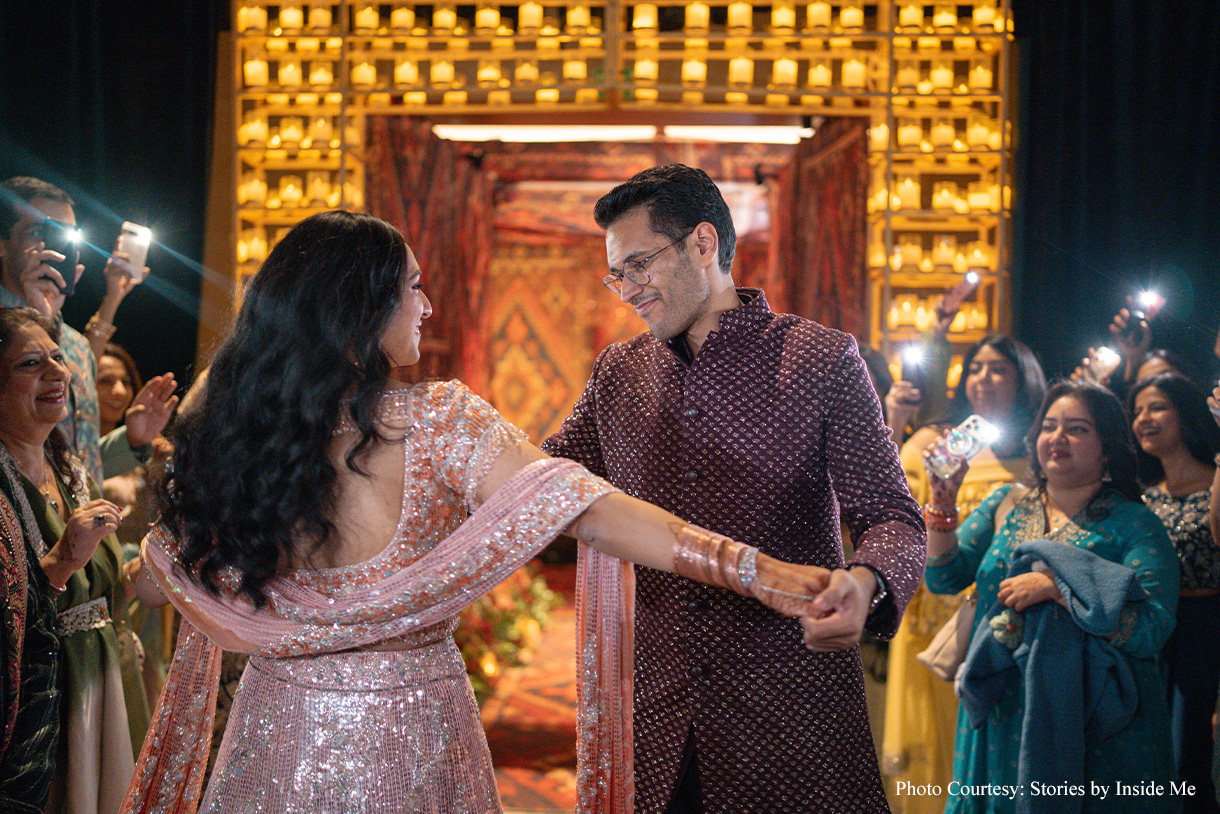 Nitya Pandit and Arnav Gupta, Gurgaon