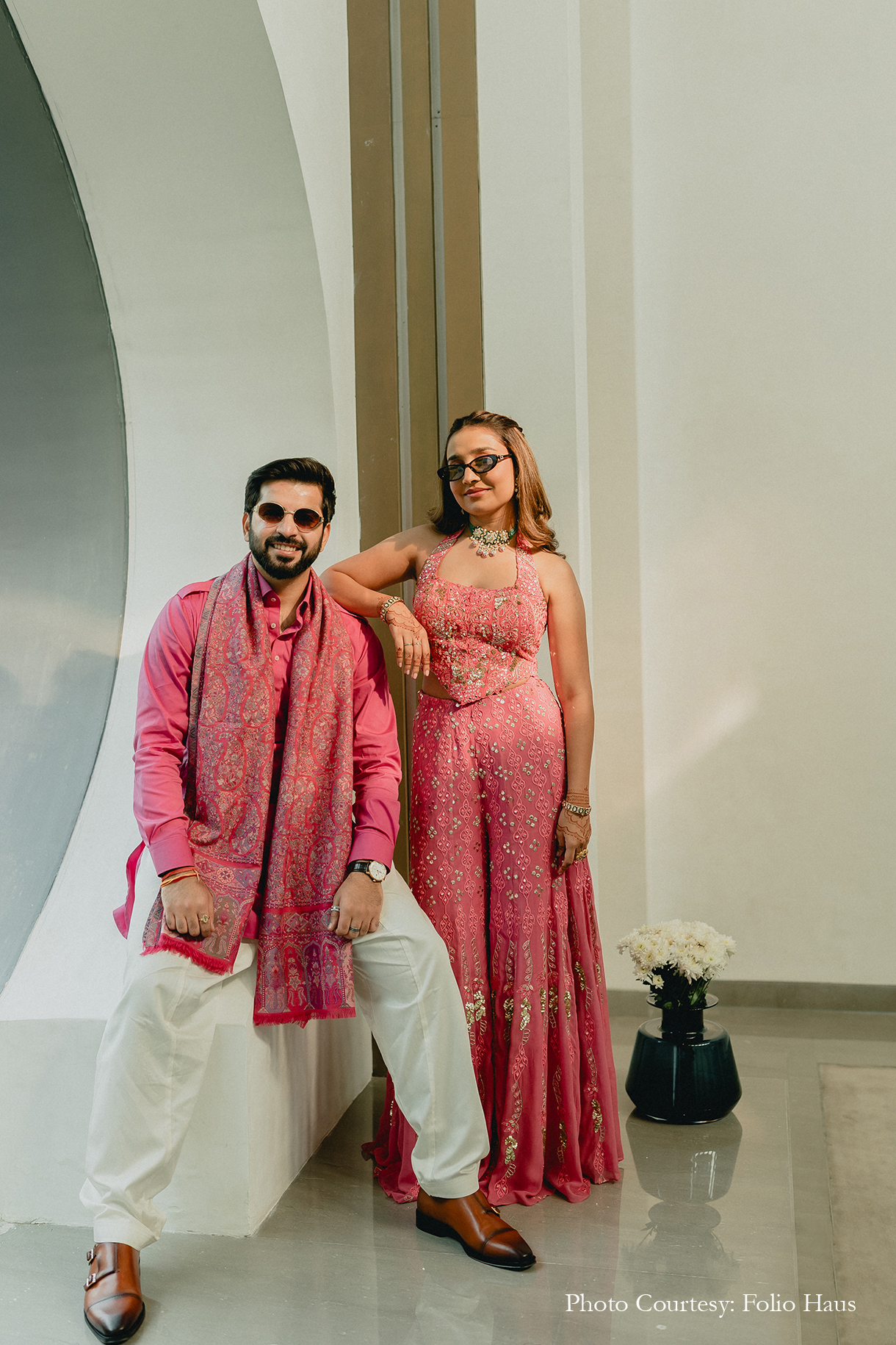 Palomi Shah and Raghav Malik, New Delhi