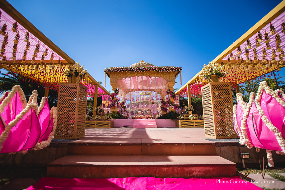 wedding traditional mandap