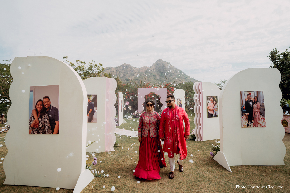 Preksha Bokaria and Mannan Patel, Udaipur