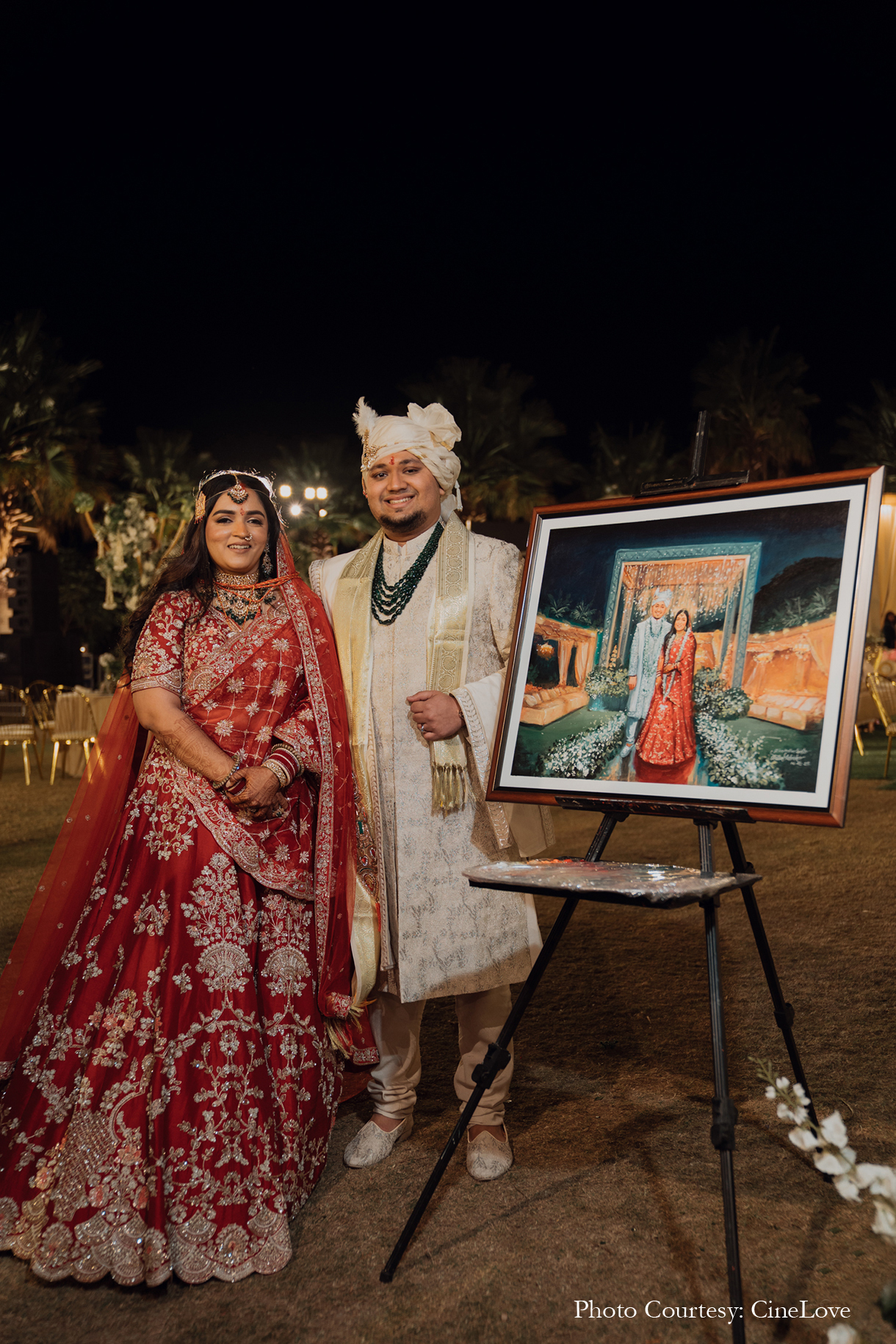 Preksha Bokaria and Mannan Patel, Udaipur