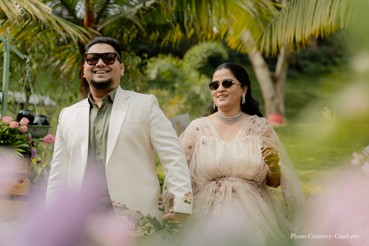 Preksha Bokaria and Mannan Patel, Udaipur