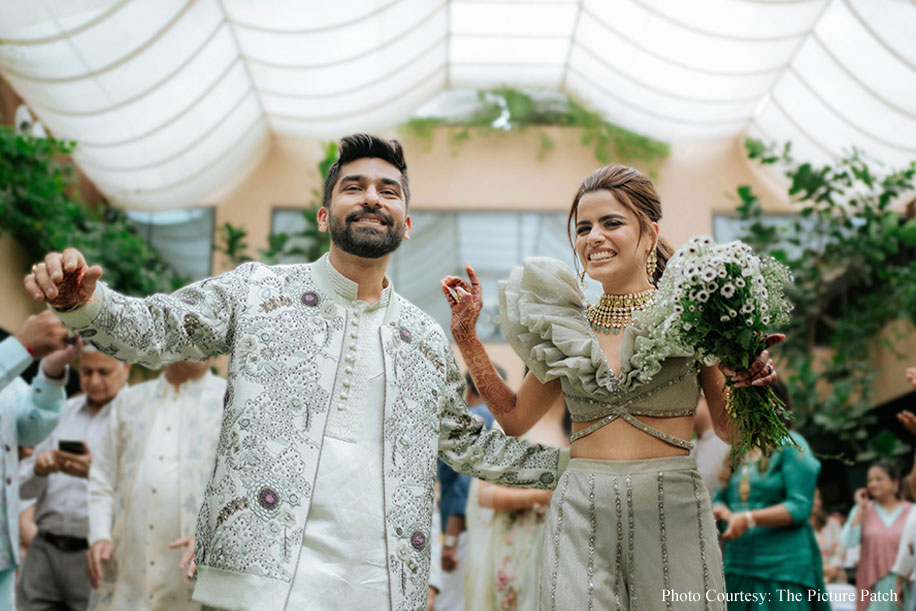 Prerna Dhankani and Punit Chawla, Taj Cidade de Goa Horizon, Goa