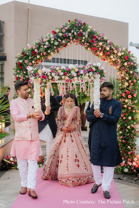 Prerna Dhankani and Punit Chawla, Taj Cidade de Goa Horizon, Goa