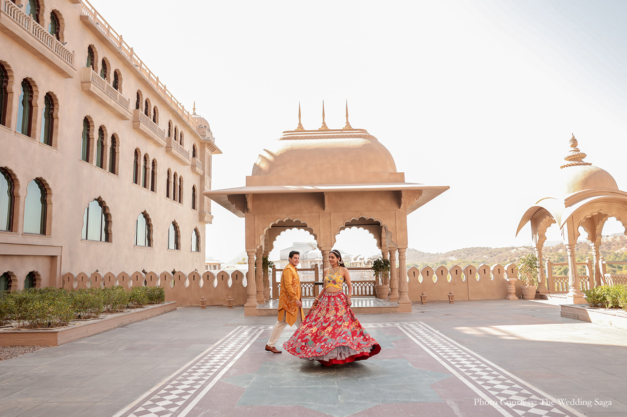 Priyal and Monil Shah, Jaipur