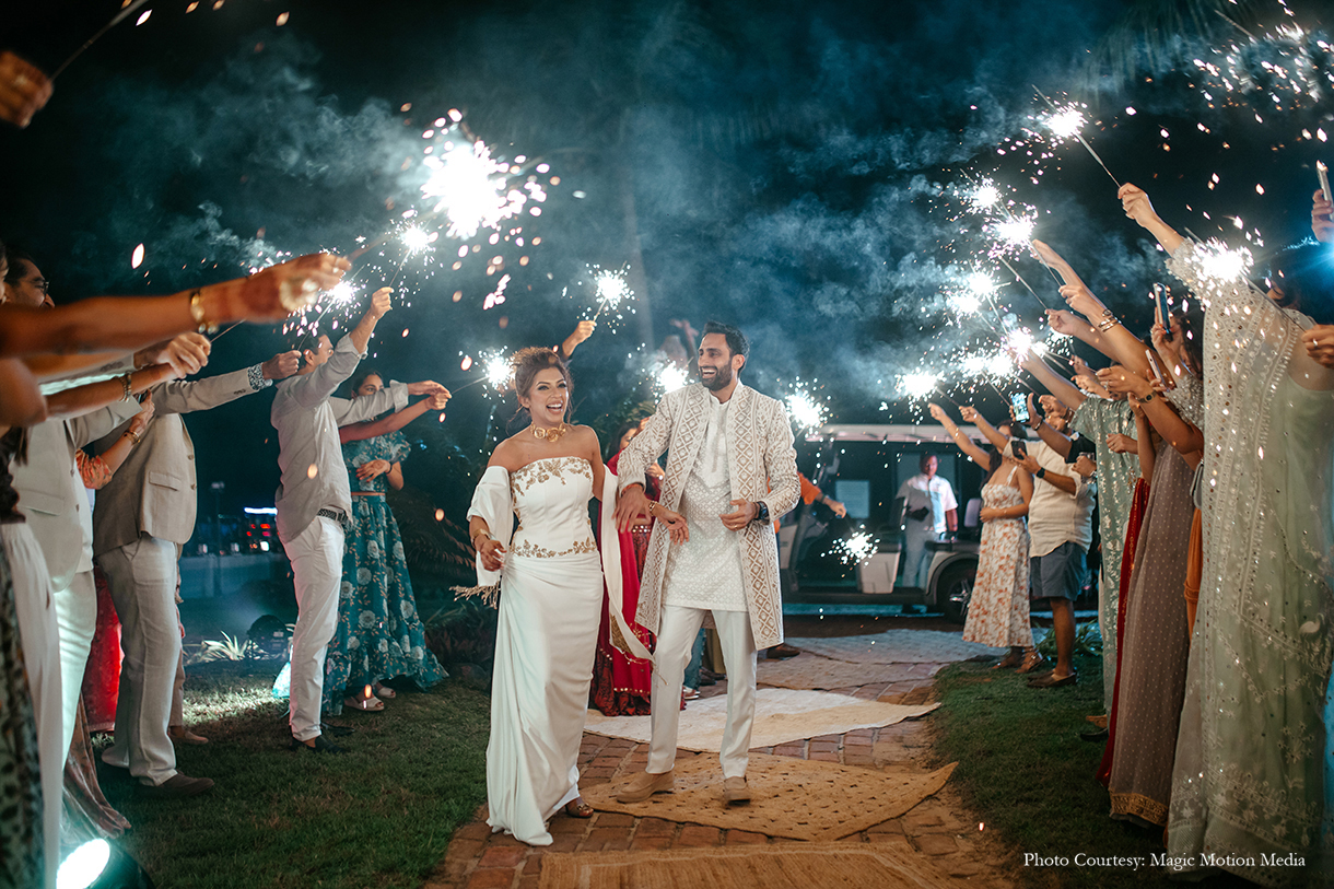 Ria Roy and Shrenik Parekh, Goa