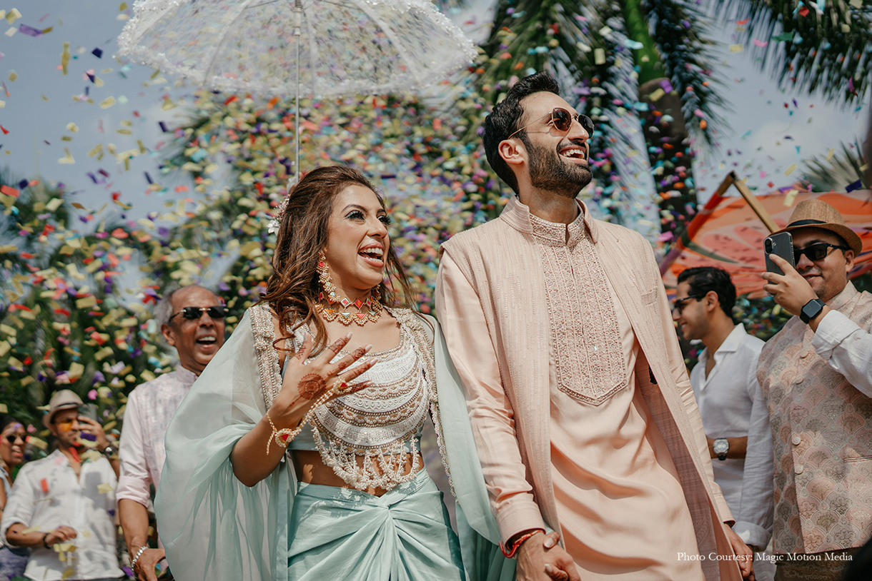 Ria Roy and Shrenik Parekh, Goa