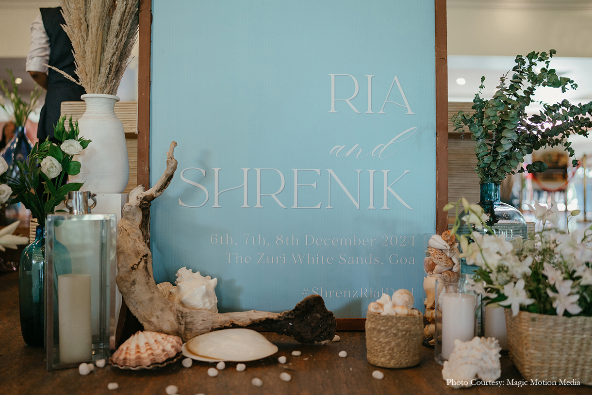 Ria Roy and Shrenik Parekh, Goa