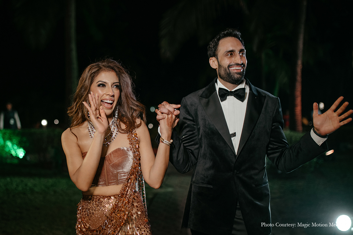 Ria Roy and Shrenik Parekh, Goa