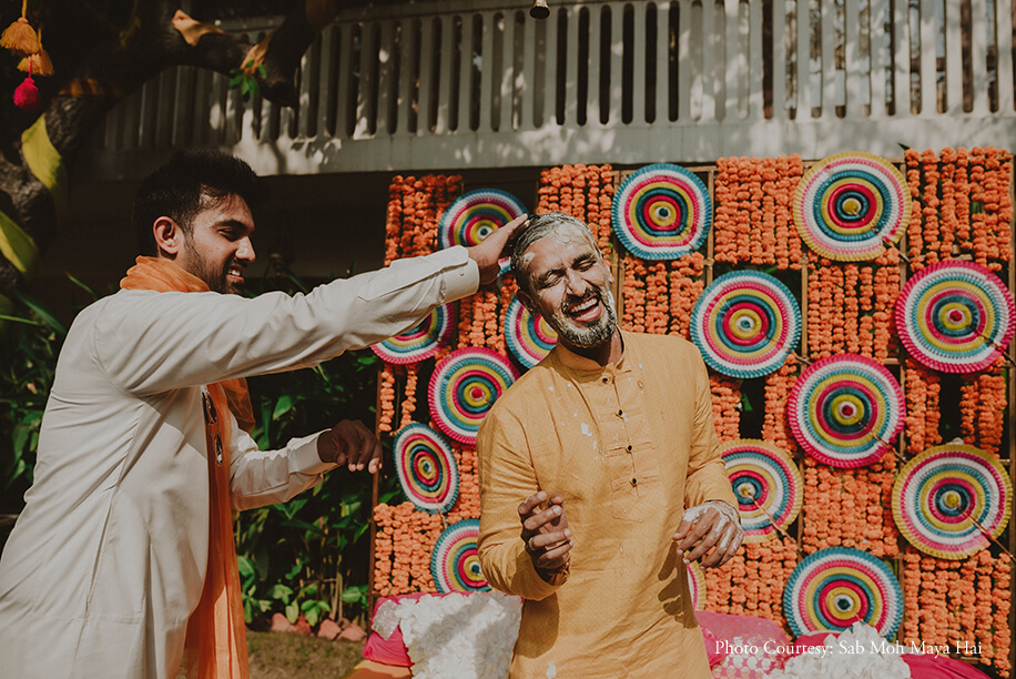 Fun Haldi Ceremony