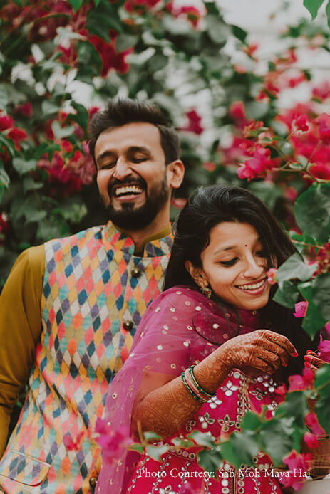 Bride & Groom Mehndi Outfit