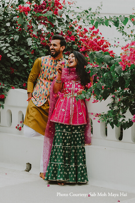 Bride & Groom Mehndi Outfit