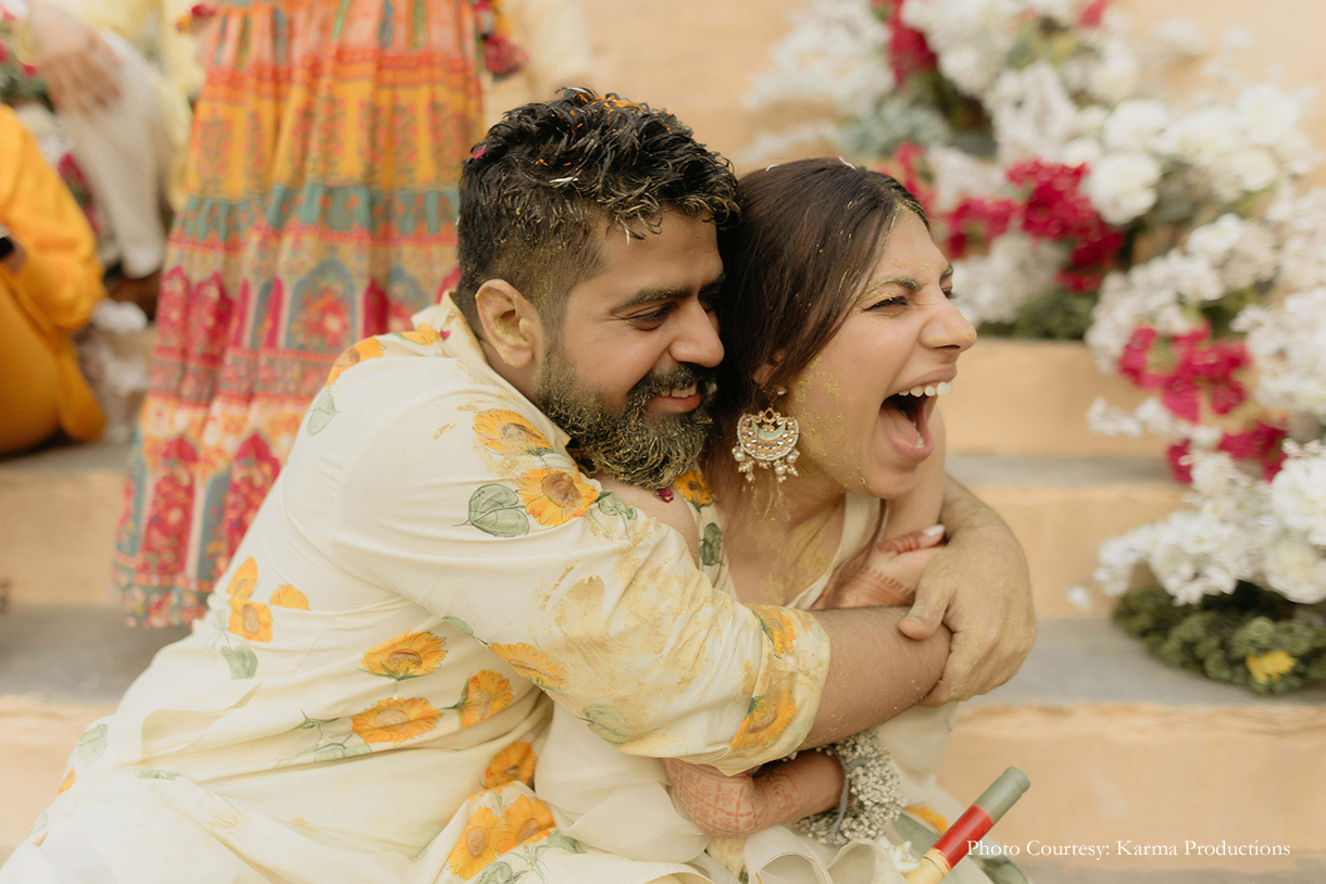 Rijul and Sonia, Tijara Fort-Palace, Rajasthan