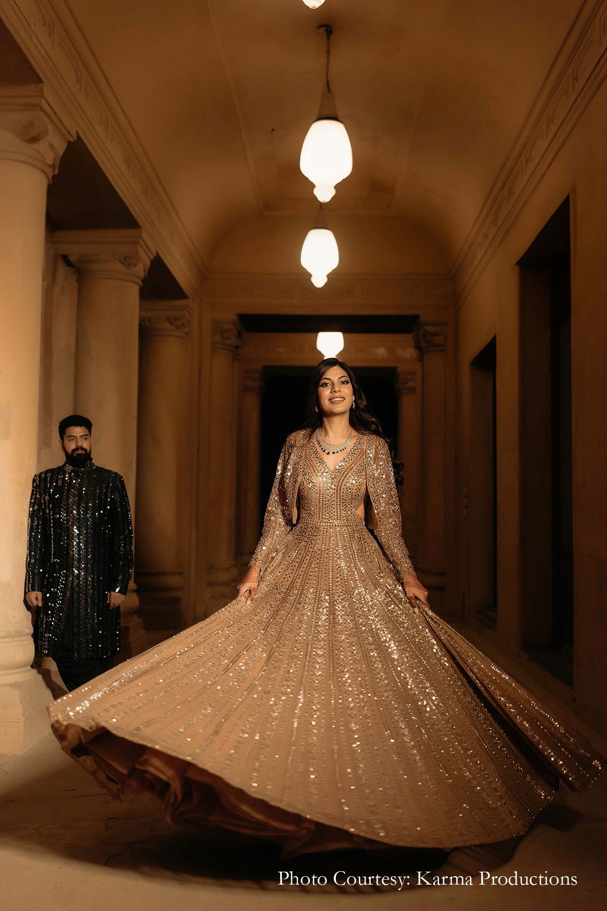 Rijul and Sonia, Tijara Fort-Palace, Rajasthan