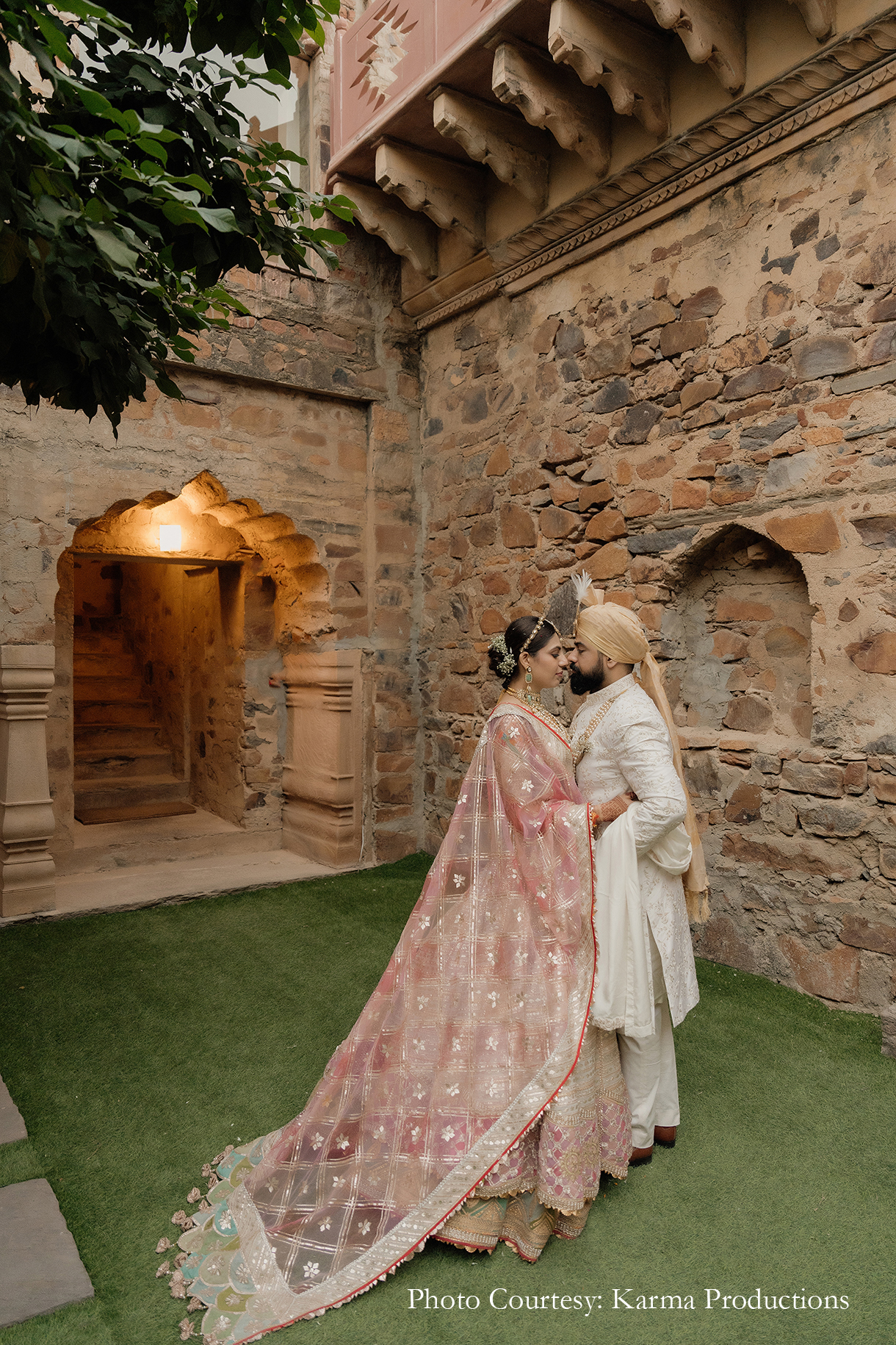 Rijul and Sonia, Tijara Fort-Palace, Rajasthan