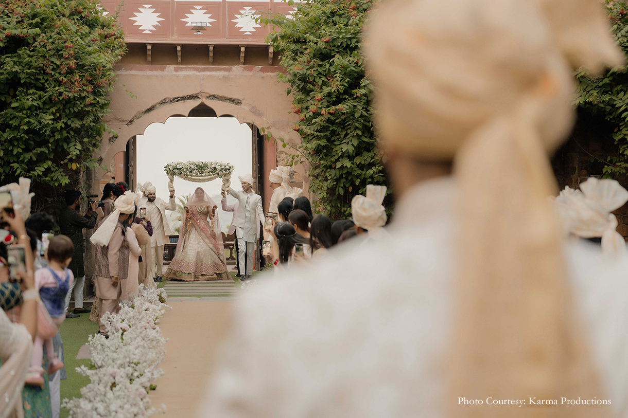 Rijul and Sonia, Tijara Fort-Palace, Rajasthan