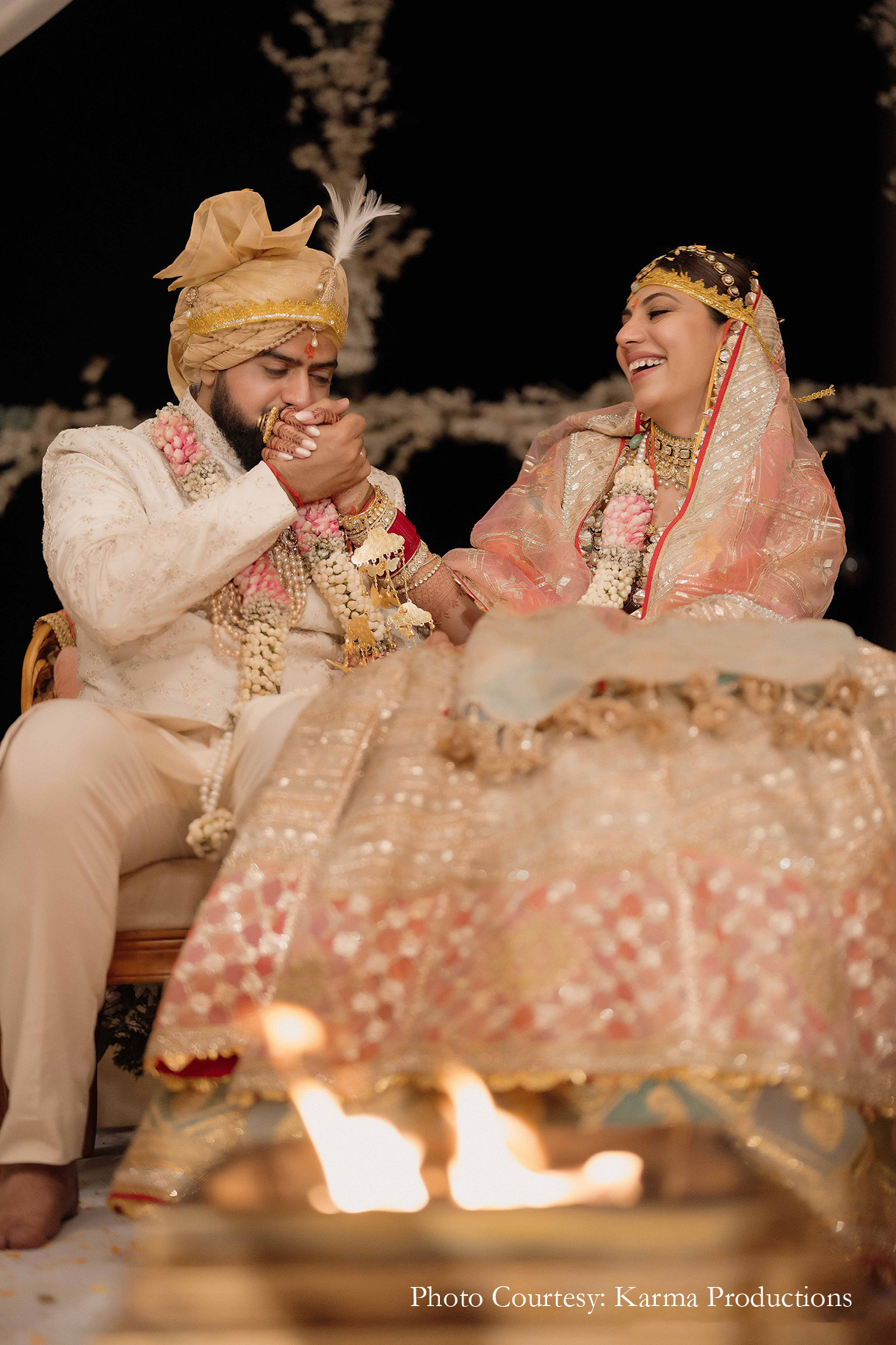 Rijul and Sonia, Tijara Fort-Palace, Rajasthan